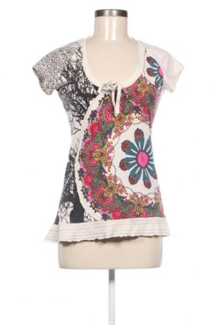 Γυναικεία μπλούζα Desigual, Μέγεθος M, Χρώμα Πολύχρωμο, Τιμή 40,76 €