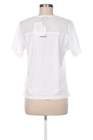 Damen Shirt Desigual, Größe M, Farbe Weiß, Preis € 55,67