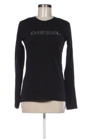 Γυναικεία μπλούζα Diesel, Μέγεθος S, Χρώμα Μαύρο, Τιμή 53,82 €