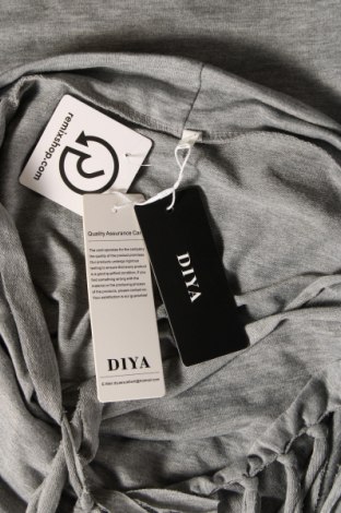 Дамска блуза Diya, Размер 3XL, Цвят Сив, Цена 26,95 лв.