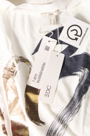 Damen Shirt Edc By Esprit, Größe XL, Farbe Weiß, Preis 21,83 €