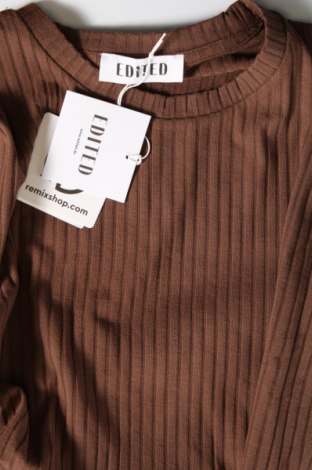 Γυναικεία μπλούζα Edited, Μέγεθος L, Χρώμα Καφέ, Τιμή 7,94 €