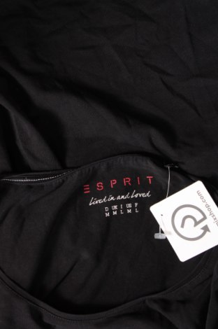 Γυναικεία μπλούζα Esprit, Μέγεθος M, Χρώμα Μαύρο, Τιμή 10,54 €