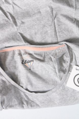 Γυναικεία μπλούζα Etam, Μέγεθος M, Χρώμα Γκρί, Τιμή 5,95 €