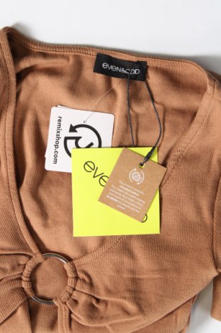 Γυναικεία μπλούζα Even&Odd, Μέγεθος S, Χρώμα Καφέ, Τιμή 2,40 €