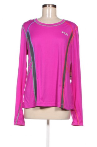 Γυναικεία μπλούζα FILA, Μέγεθος XL, Χρώμα Βιολετί, Τιμή 21,03 €