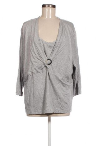 Дамска блуза Gerry Weber, Размер XXL, Цвят Сив, Цена 31,68 лв.