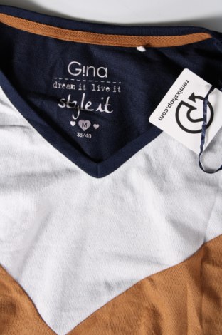 Γυναικεία μπλούζα Gina, Μέγεθος M, Χρώμα Πολύχρωμο, Τιμή 2,59 €
