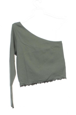 Γυναικεία μπλούζα Gina Tricot, Μέγεθος XL, Χρώμα Πράσινο, Τιμή 5,69 €