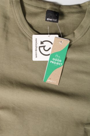 Γυναικεία μπλούζα Gina Tricot, Μέγεθος L, Χρώμα Πράσινο, Τιμή 4,74 €