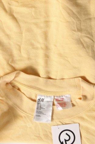 Дамска блуза H&M, Размер L, Цвят Жълт, Цена 4,37 лв.
