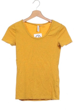 Дамска блуза H&M Divided, Размер XS, Цвят Жълт, Цена 18,82 лв.