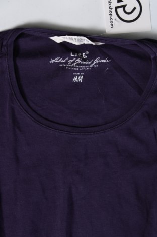 Дамска блуза H&M L.O.G.G., Размер XL, Цвят Лилав, Цена 7,60 лв.