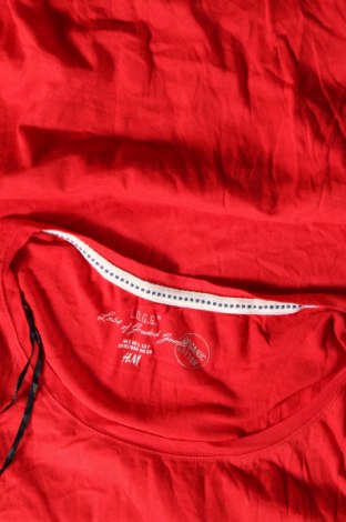Γυναικεία μπλούζα H&M L.O.G.G., Μέγεθος S, Χρώμα Κόκκινο, Τιμή 1,76 €