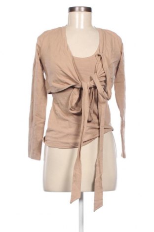 Дамска блуза H&M Mama, Размер XS, Цвят Кафяв, Цена 6,65 лв.