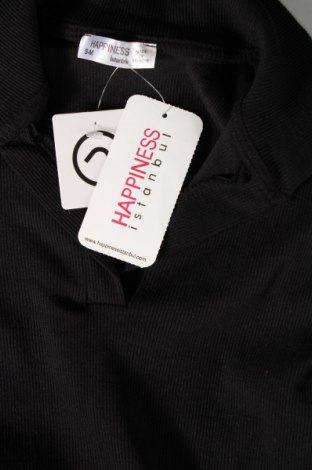 Γυναικεία μπλούζα Happiness Istanbul, Μέγεθος S, Χρώμα Μαύρο, Τιμή 4,63 €