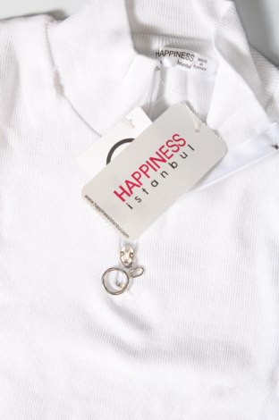 Γυναικεία μπλούζα Happiness Istanbul, Μέγεθος S, Χρώμα Λευκό, Τιμή 3,52 €