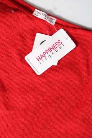 Γυναικεία μπλούζα Happiness Istanbul, Μέγεθος S, Χρώμα Κόκκινο, Τιμή 3,20 €