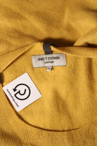 Дамска блуза Henriette Steffensen, Размер XL, Цвят Жълт, Цена 43,20 лв.