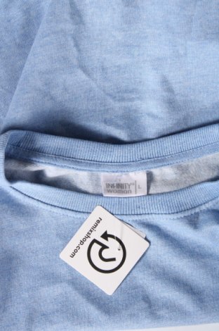 Damen Shirt Infinity Woman, Größe L, Farbe Blau, Preis € 4,63