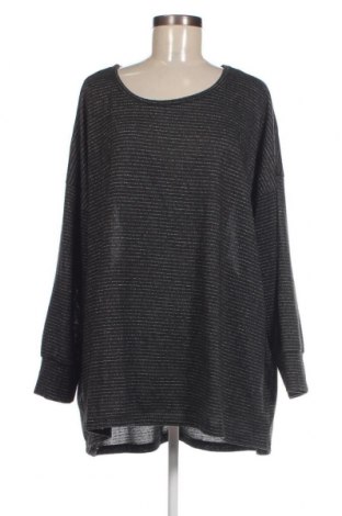 Γυναικεία μπλούζα Janina, Μέγεθος 3XL, Χρώμα Μαύρο, Τιμή 6,46 €