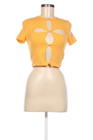 Дамска блуза Jennyfer, Размер XS, Цвят Жълт, Цена 8,37 лв.