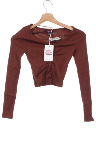 Damen Shirt Jennyfer, Größe XXS, Farbe Braun, Preis € 2,40