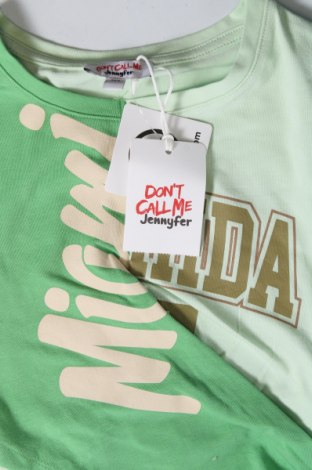 Γυναικεία μπλούζα Jennyfer, Μέγεθος XXS, Χρώμα Πράσινο, Τιμή 5,27 €