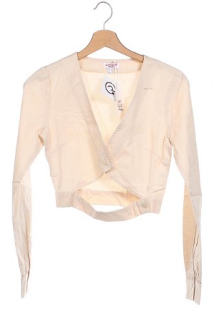 Дамска блуза Jennyfer, Размер S, Цвят Бежов, Цена 31,00 лв.