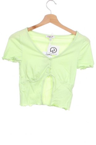 Дамска блуза Jennyfer, Размер XS, Цвят Зелен, Цена 5,58 лв.