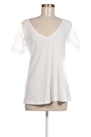 Damen Shirt JustFashionNow, Größe M, Farbe Weiß, Preis 5,95 €