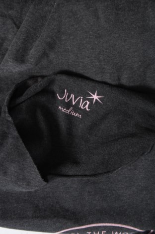 Γυναικεία μπλούζα Juvia, Μέγεθος M, Χρώμα Γκρί, Τιμή 4,75 €