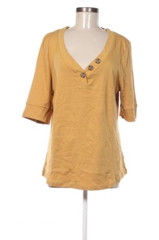 Дамска блуза Katies, Размер XXL, Цвят Жълт, Цена 19,00 лв.