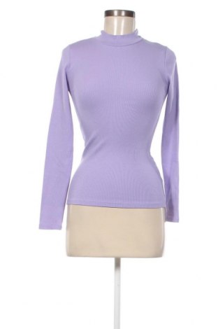 Γυναικεία μπλούζα Knowledge Cotton Apparel, Μέγεθος XS, Χρώμα Βιολετί, Τιμή 18,37 €