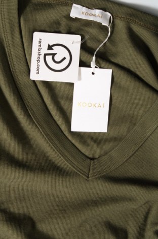 Γυναικεία μπλούζα Kookai, Μέγεθος S, Χρώμα Πράσινο, Τιμή 22,27 €