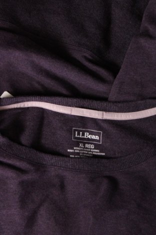 Дамска блуза L.L. Bean, Размер XL, Цвят Лилав, Цена 21,60 лв.