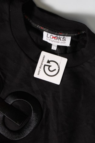 Дамска блуза LOOKS by Wolfgang Joop, Размер L, Цвят Черен, Цена 13,92 лв.