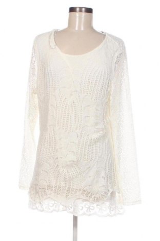 Дамска блуза Laura Torelli, Размер L, Цвят Бял, Цена 19,00 лв.