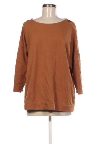 Γυναικεία μπλούζα Laura Torelli, Μέγεθος XL, Χρώμα Καφέ, Τιμή 6,35 €