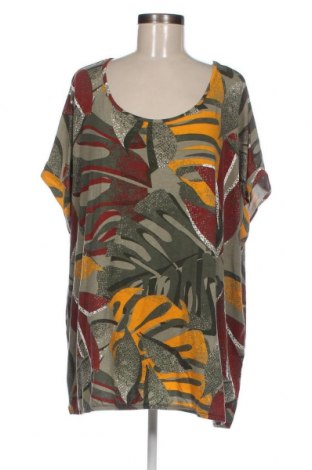 Дамска блуза Laura Torelli, Размер 4XL, Цвят Многоцветен, Цена 36,10 лв.