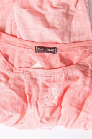 Damen Shirt Made With Love, Größe M, Farbe Rosa, Preis 13,22 €