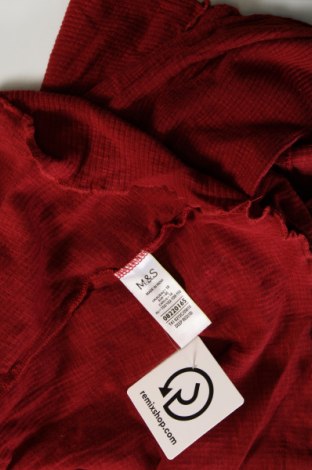 Γυναικεία μπλούζα Marks & Spencer, Μέγεθος XL, Χρώμα Κόκκινο, Τιμή 6,68 €
