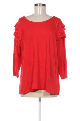Γυναικεία μπλούζα Marks & Spencer, Μέγεθος XXL, Χρώμα Κόκκινο, Τιμή 15,87 €