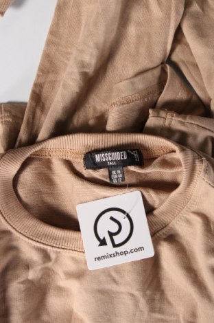 Γυναικεία μπλούζα Missguided, Μέγεθος XL, Χρώμα  Μπέζ, Τιμή 5,76 €