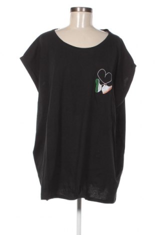 Γυναικεία μπλούζα Mister Tee, Μέγεθος 5XL, Χρώμα Μαύρο, Τιμή 31,75 €