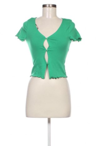 Дамска блуза Monki, Размер S, Цвят Зелен, Цена 6,48 лв.
