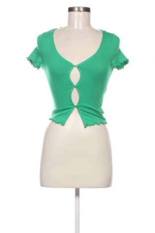 Дамска блуза Monki, Размер XS, Цвят Зелен, Цена 8,40 лв.