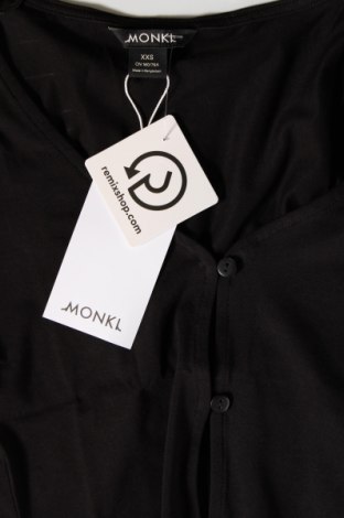 Γυναικεία μπλούζα Monki, Μέγεθος XXS, Χρώμα Μαύρο, Τιμή 4,08 €