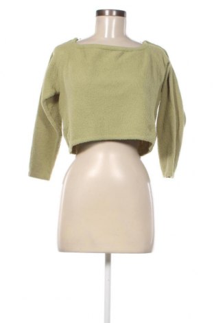 Γυναικεία μπλούζα Monki, Μέγεθος XL, Χρώμα Πράσινο, Τιμή 4,63 €