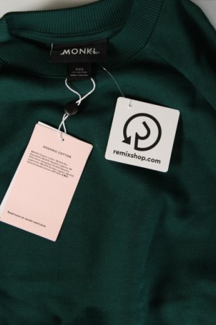 Damen Shirt Monki, Größe XXS, Farbe Grün, Preis 3,44 €